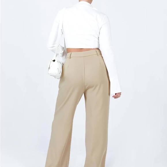 Princess Polly taupe archer pants - Picture 4 of 4